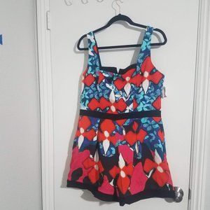 Peter Pilotto for Target Romper 16 Iris Like New